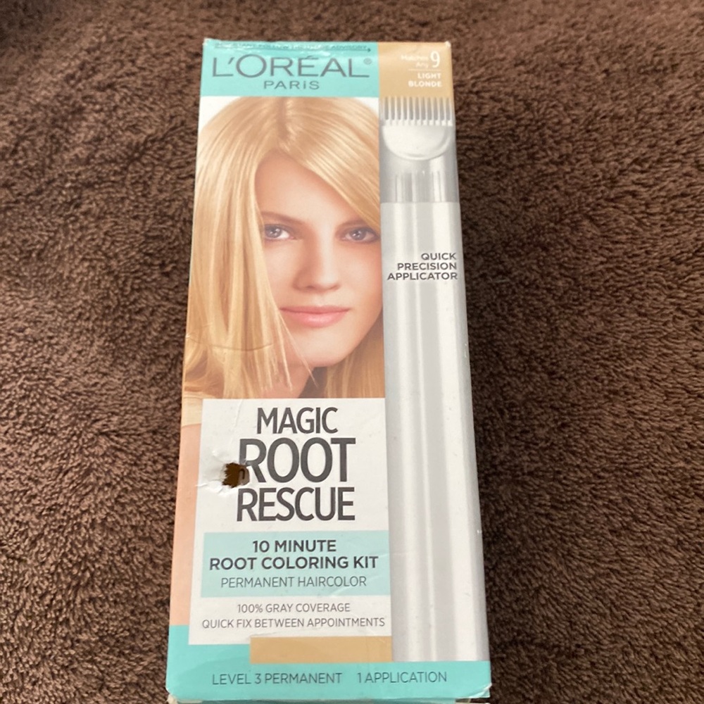Level 3 permanent hair color.